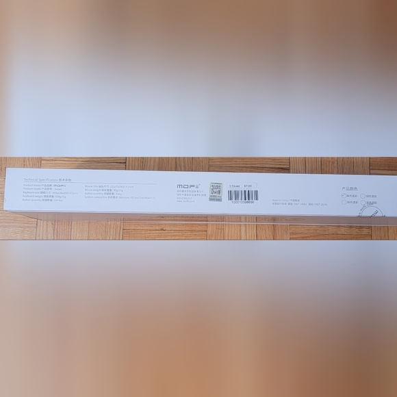 Mofii Sweet 2.4G Wireless Keyboard Mouse Combo, Black Mixed - Picture 8 of 8